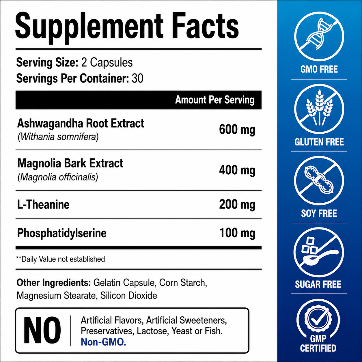 Deep Reset — 4-in-1 Stress & Sleep Complex